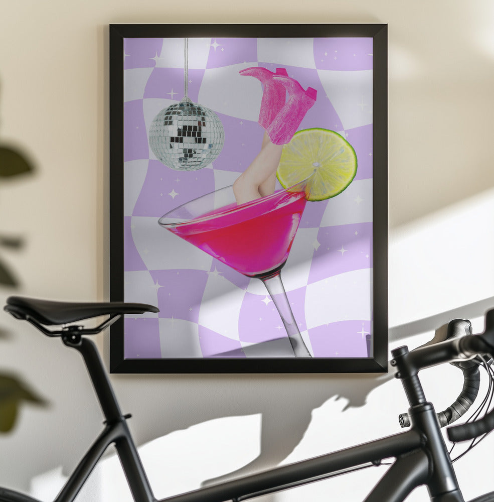Cocktail diving - Poster / Art Print - interiör