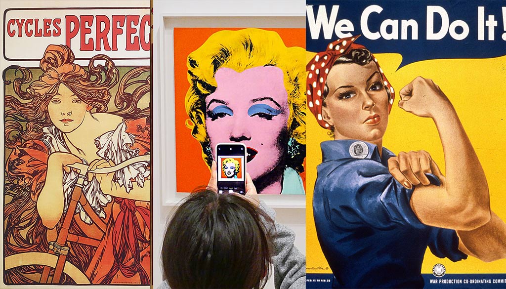Historiska posters - reklamkonst