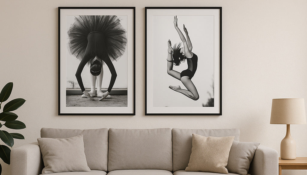 Dansposters - art prints med dansmotiv
