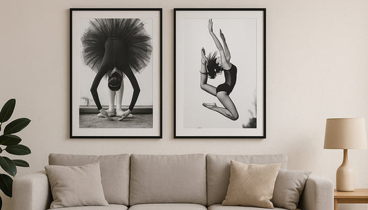 Dansposters - art prints med dansmotiv
