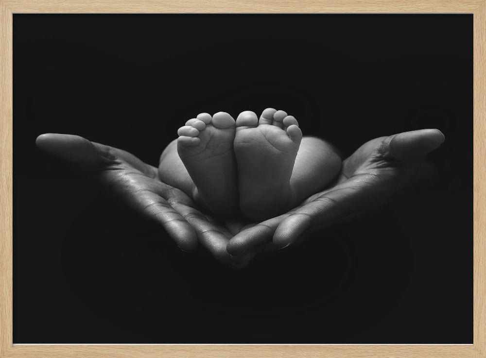 Art print titled 'A little miracle', featuring a serene and hopeful scene. Wall Art