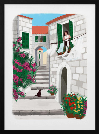 An art print titled 'A snippet of Life', likely depicting a moment or scene from everyday life, designed as a poster for wall decoration. Wall Art