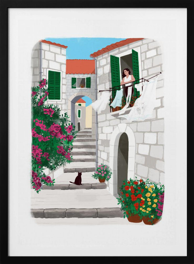 An art print titled 'A snippet of Life', likely depicting a moment or scene from everyday life, designed as a poster for wall decoration. Wall Art