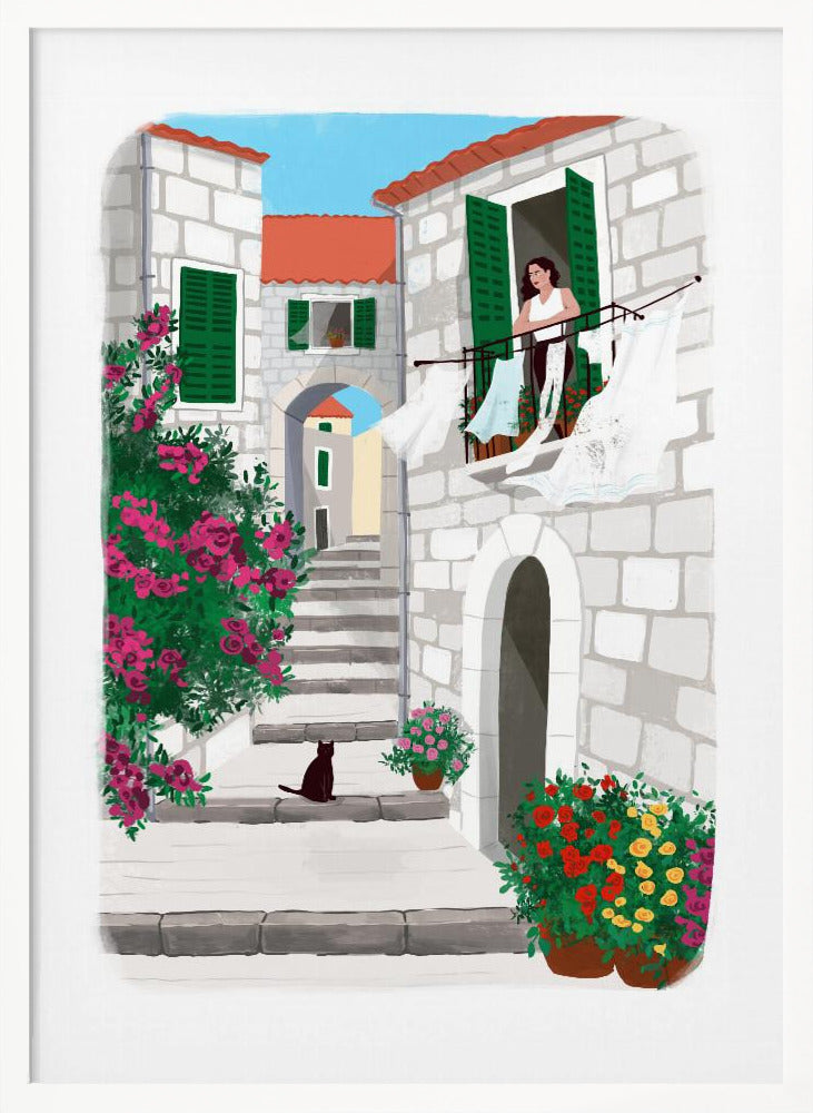 An art print titled 'A snippet of Life', likely depicting a moment or scene from everyday life, designed as a poster for wall decoration. Wall Art