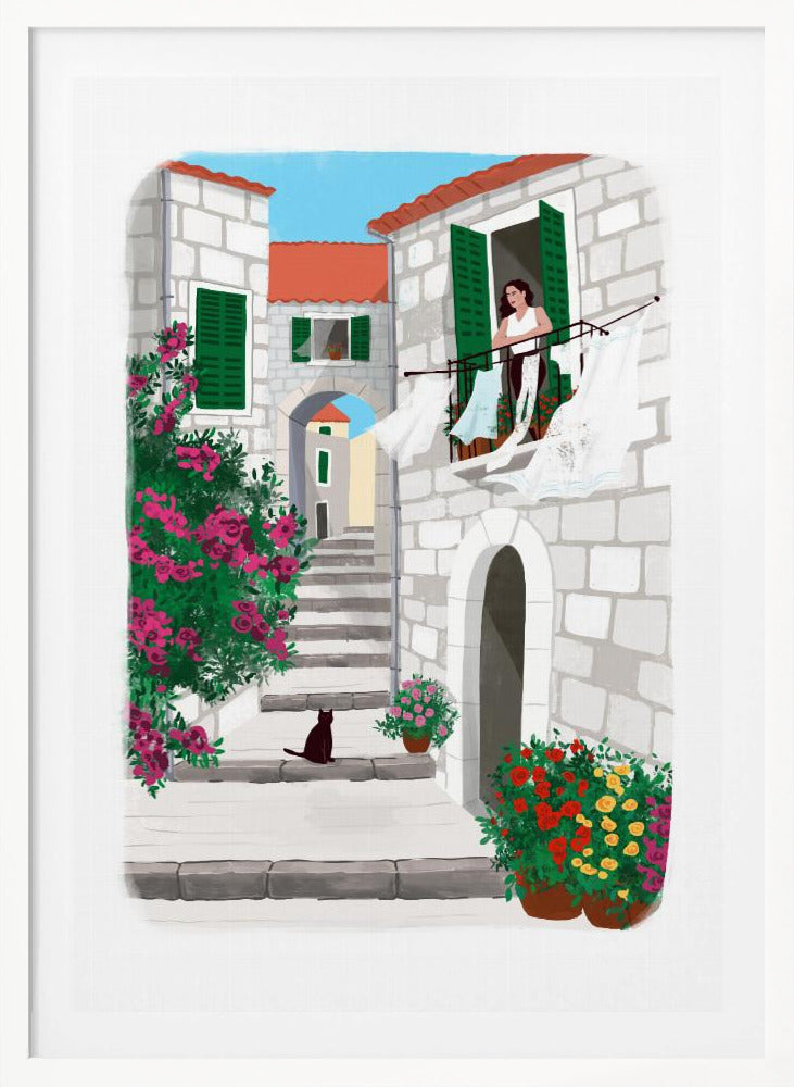 An art print titled 'A snippet of Life', likely depicting a moment or scene from everyday life, designed as a poster for wall decoration. Wall Art
