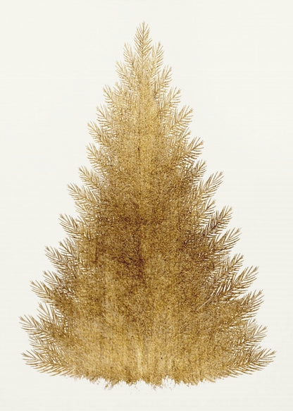 A Merry Christmas themed poster or art print, likely featuring festive illustrations or text. Print