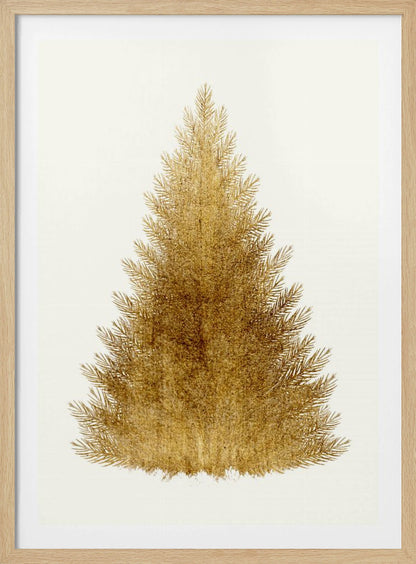 A Merry Christmas themed poster or art print, likely featuring festive illustrations or text. Print