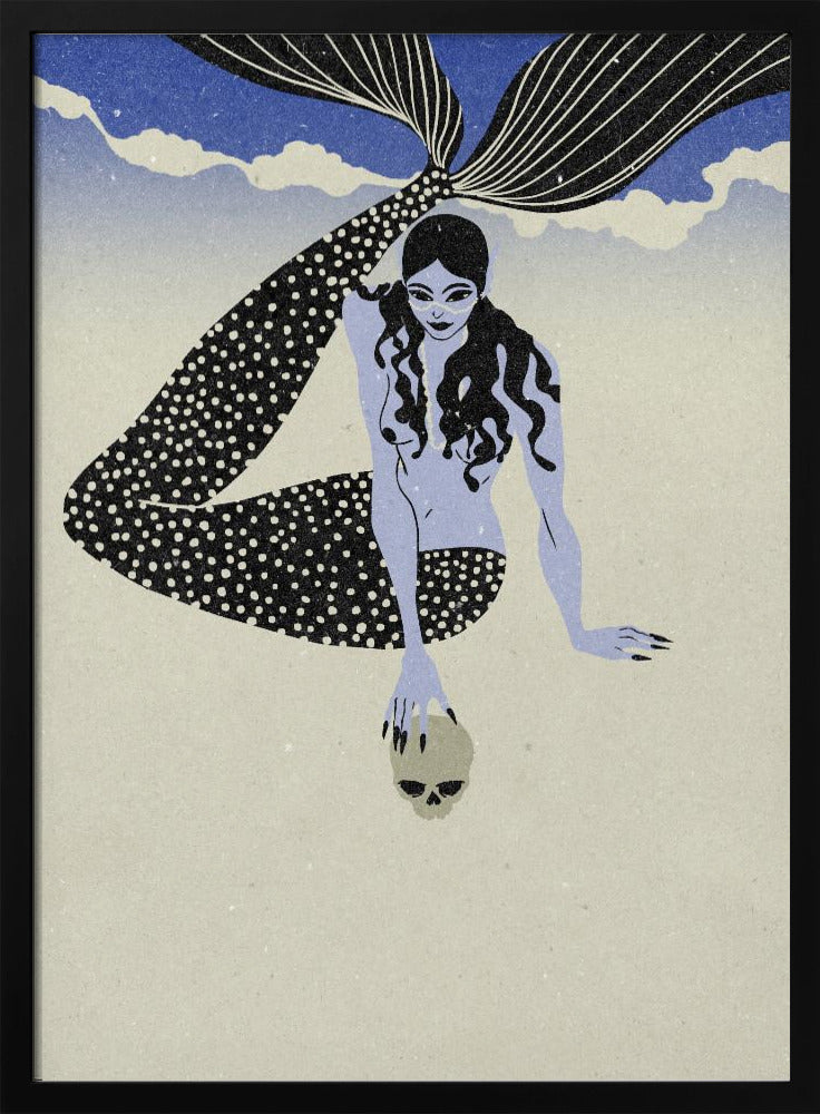 A poster or art print with a dramatic and intense design, illustrating a story of revenge, likely featuring dark tones and striking imagery. Poster