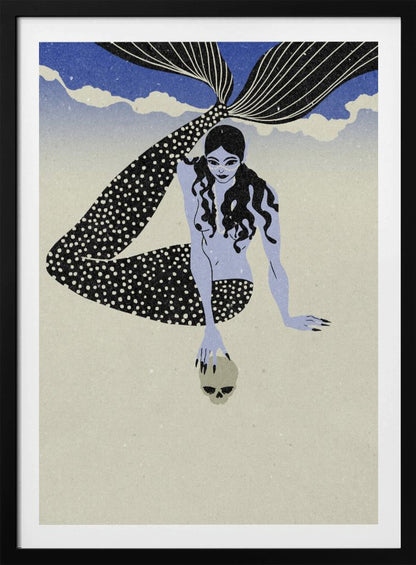 A poster or art print with a dramatic and intense design, illustrating a story of revenge, likely featuring dark tones and striking imagery. Poster