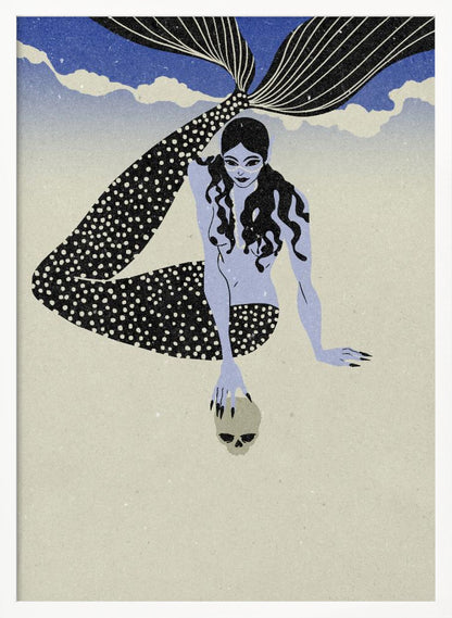 A poster or art print with a dramatic and intense design, illustrating a story of revenge, likely featuring dark tones and striking imagery. Poster