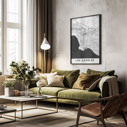 Los Angeles   La - Poster / Art Print - interiör