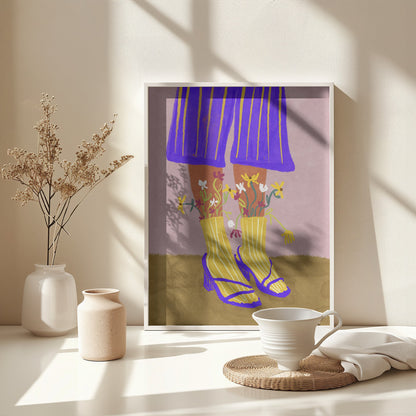 Fashion Shoot - Poster / Art Print - interiör