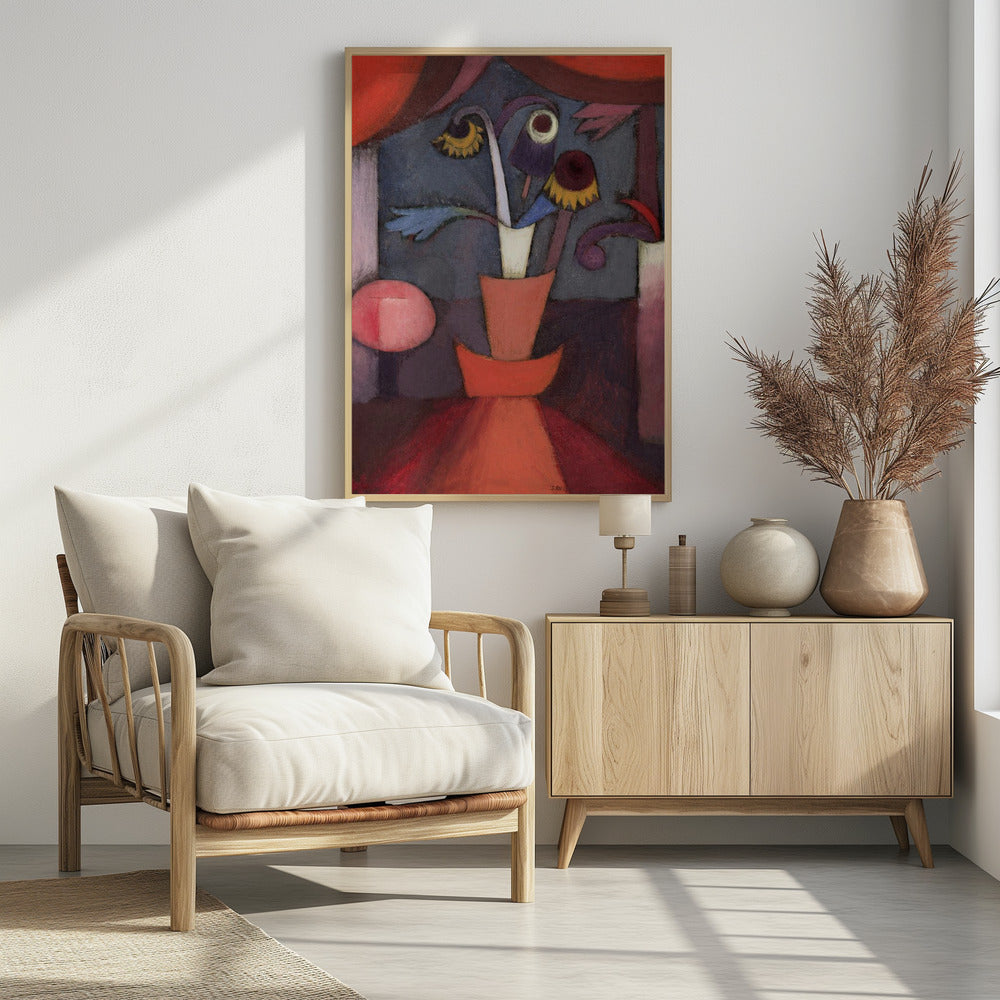 Autumn Flower 1922 - Poster / Art Print - interiör