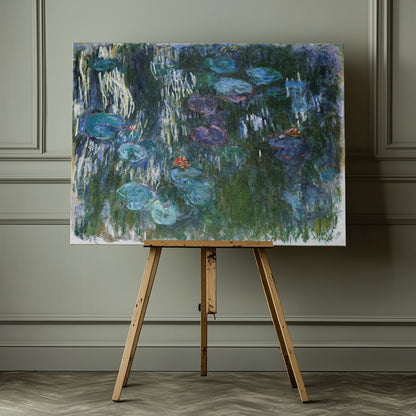 Water Lilies (1916–1919) - Poster / Art Print - interiör