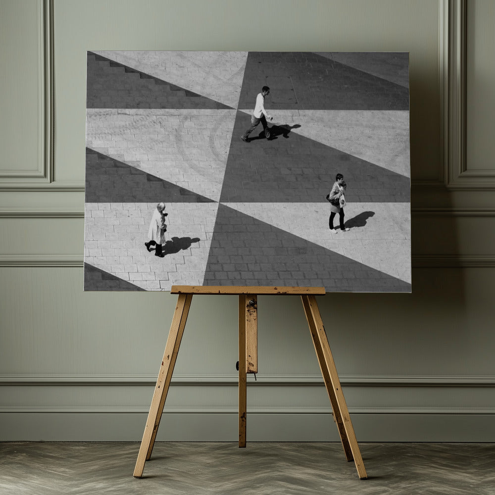 Three - Poster / Art Print - interiör