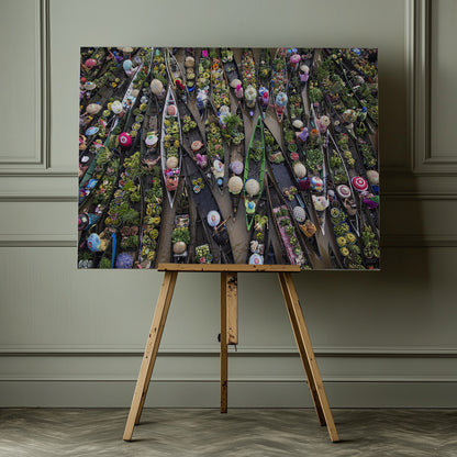 Pasar Terapung - Poster / Art Print - interiör