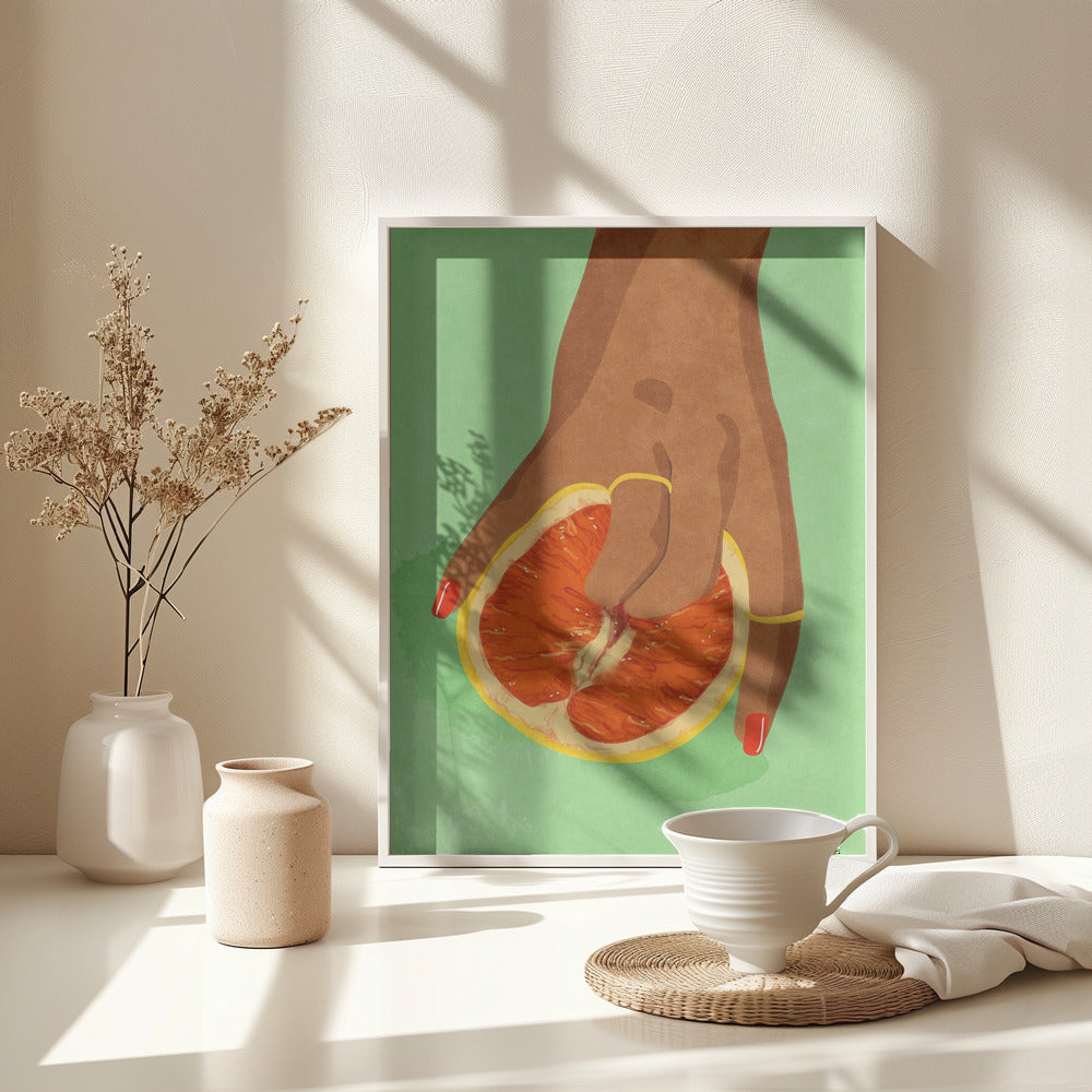 Fruitlover - Poster / Art Print - interiör