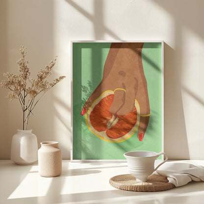 Fruitlover - Poster / Art Print - interiör