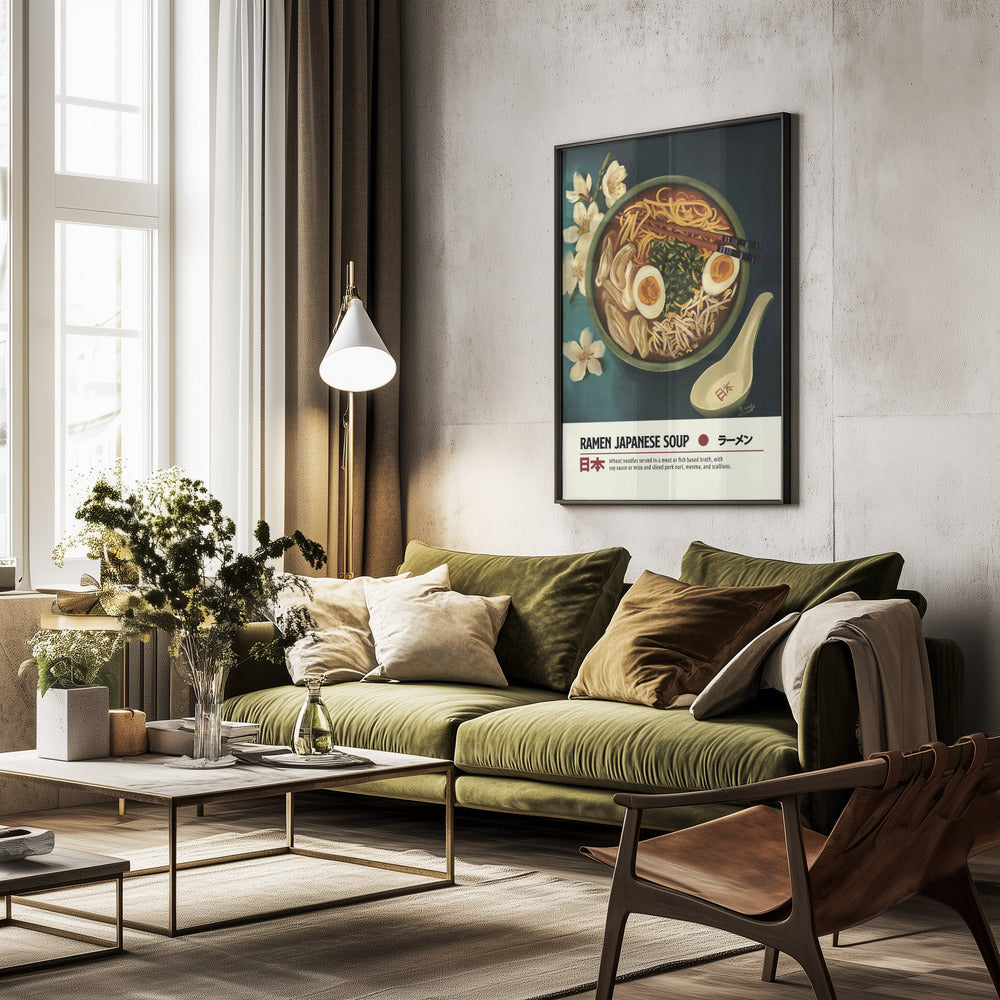 Ramen - Poster / Art Print - interiör