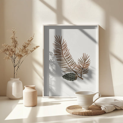 Pine - Poster / Art Print - interiör