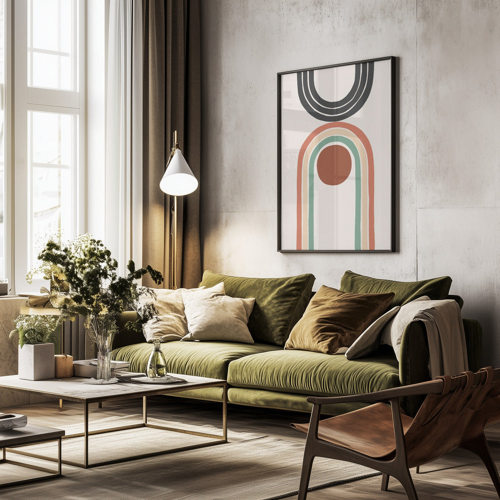 Abstract Art - Poster / Art Print - interiör