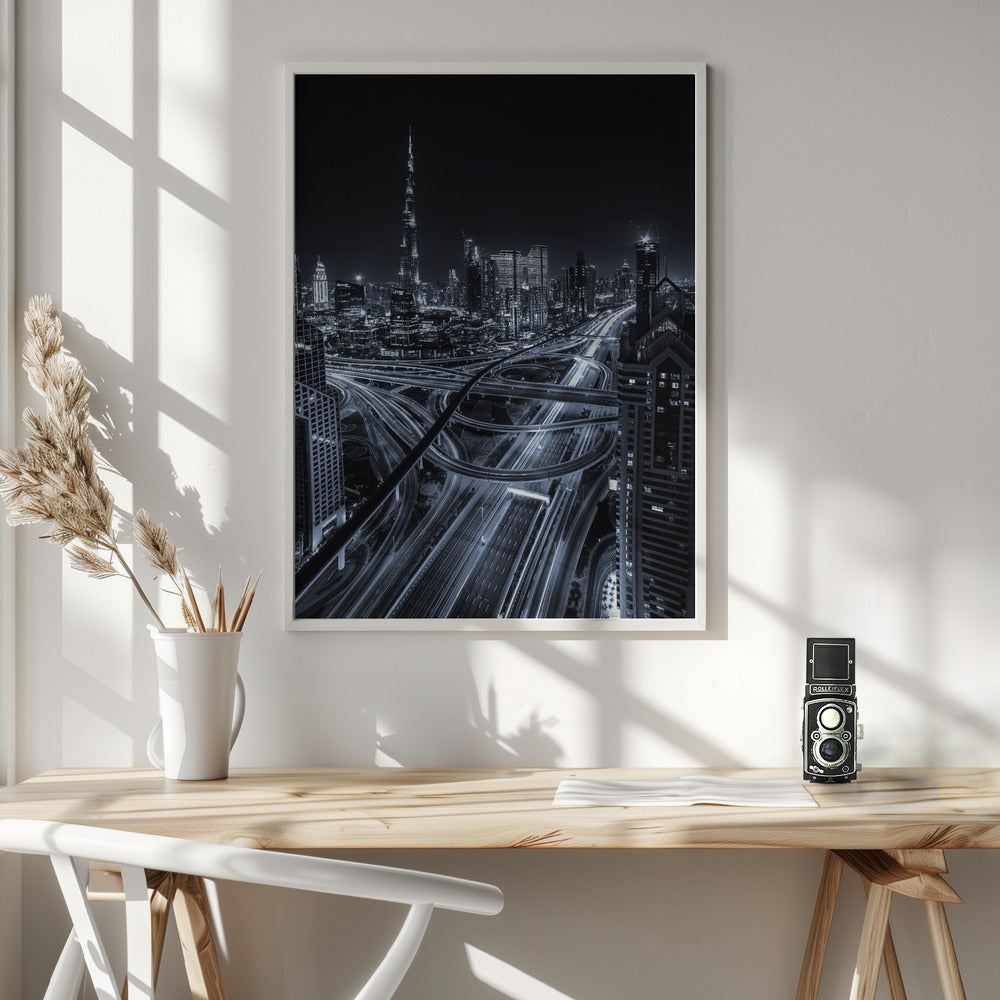 hub of the light - Poster / Art Print - interiör