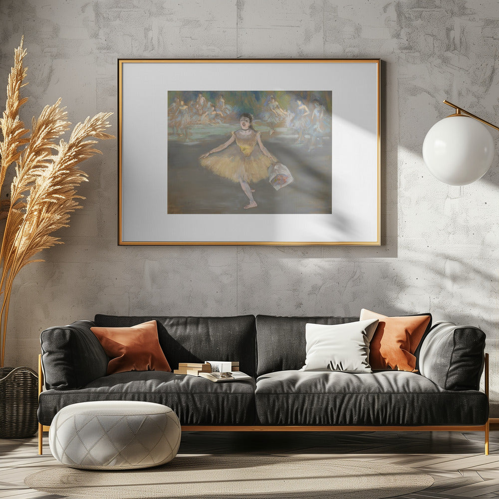 Dancer With a Bouquet - Poster / Art Print - interiör