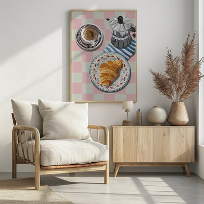 Frenchbreakfast Ratio2x3 - Poster / Art Print - interiör