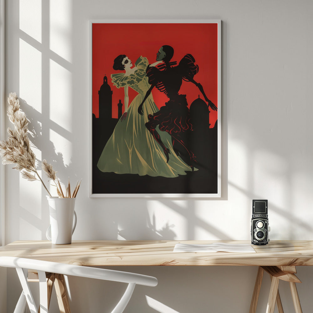 Dance of Death - Poster / Art Print - interiör