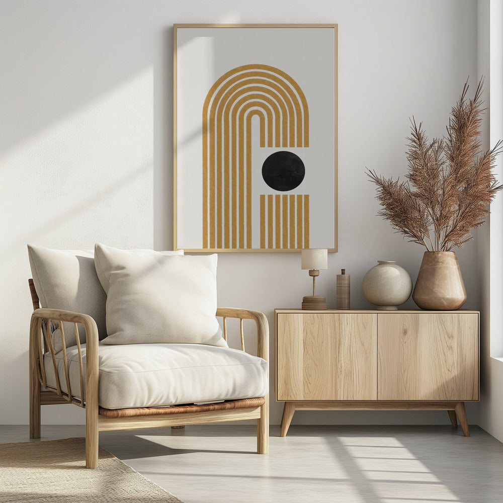 Arch No3. - Poster / Art Print - interiör