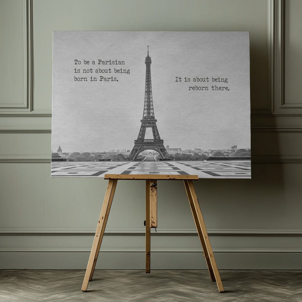 Reborn in Paris - Poster / Art Print - interiör