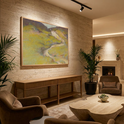 Pathway In a Field - Poster / Art Print - interiör