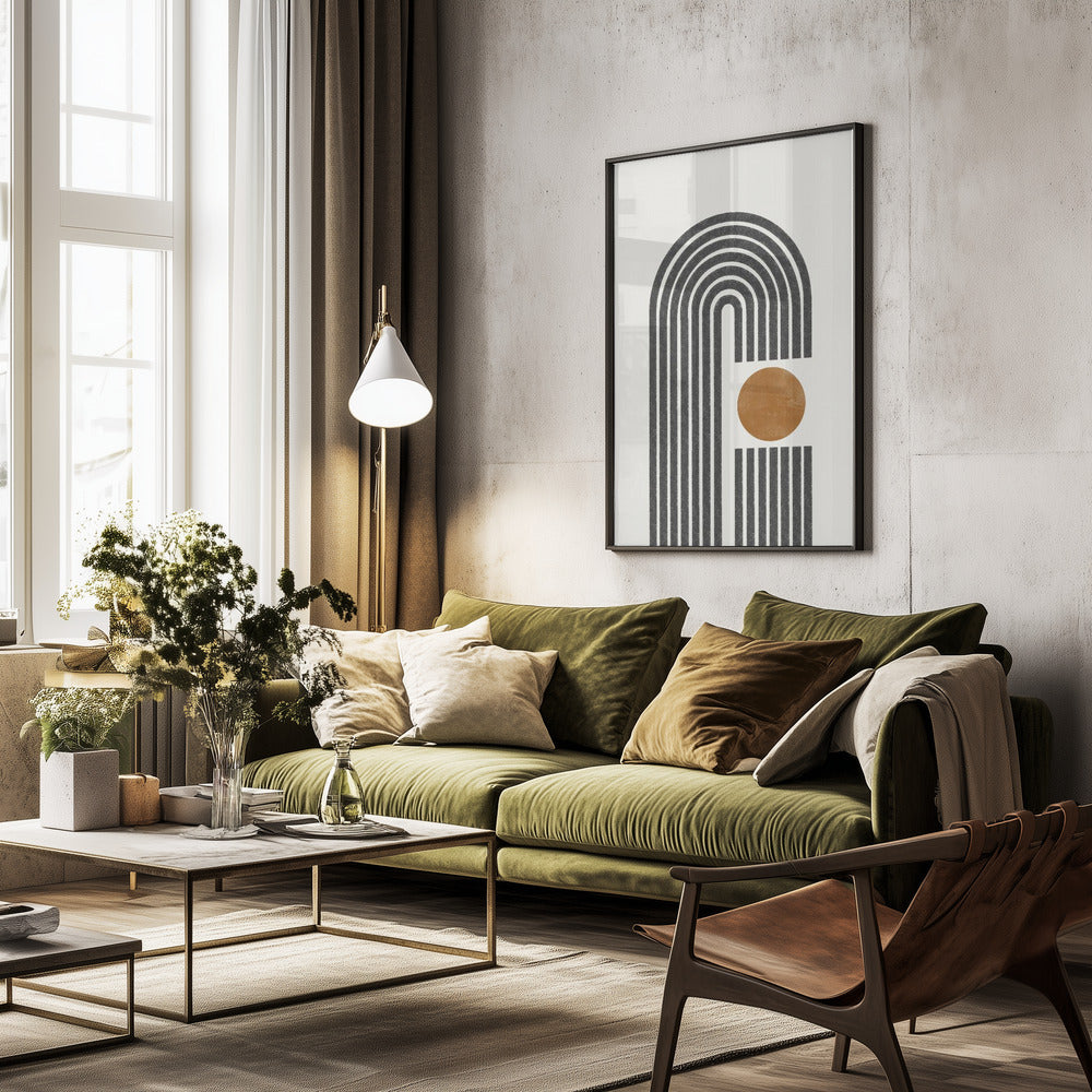 Arch No4. - Poster / Art Print - interiör