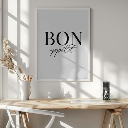 Bon Appetit No 1 - Poster / Art Print - interiör