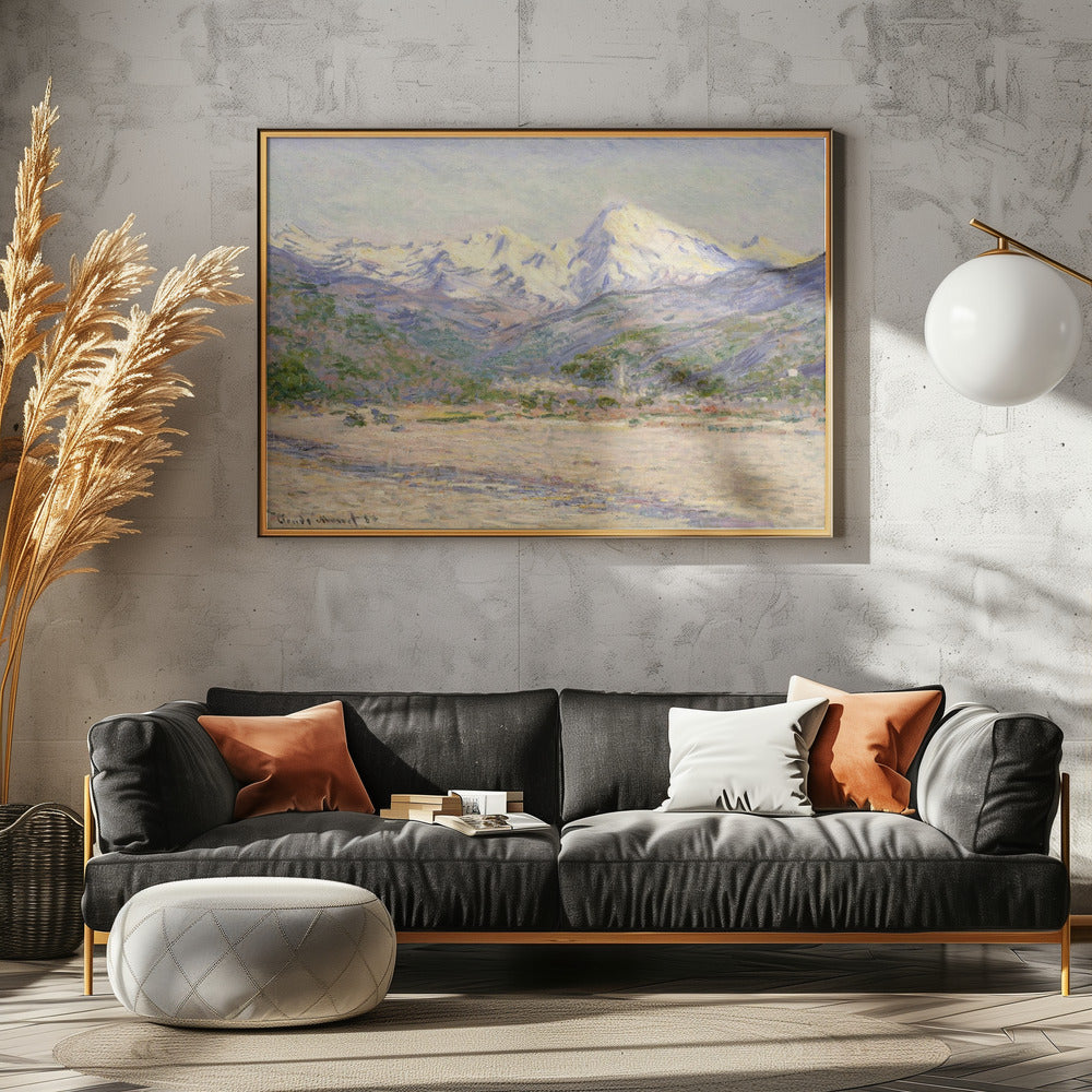 The Valley of the Nervia (1884) - Poster / Art Print - interiör