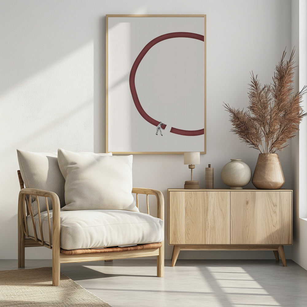 Let's reconnect - Poster / Art Print - interiör