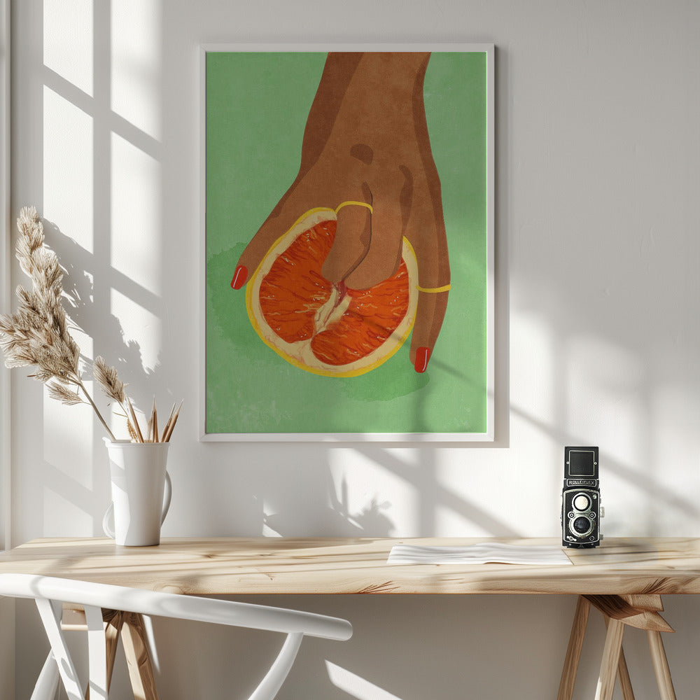 Fruitlover - Poster / Art Print - interiör