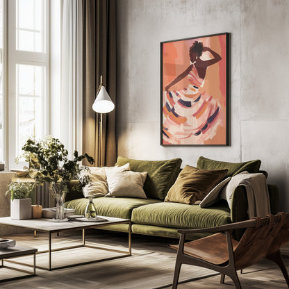 Dancing Queen No 2 - Poster / Art Print - interiör
