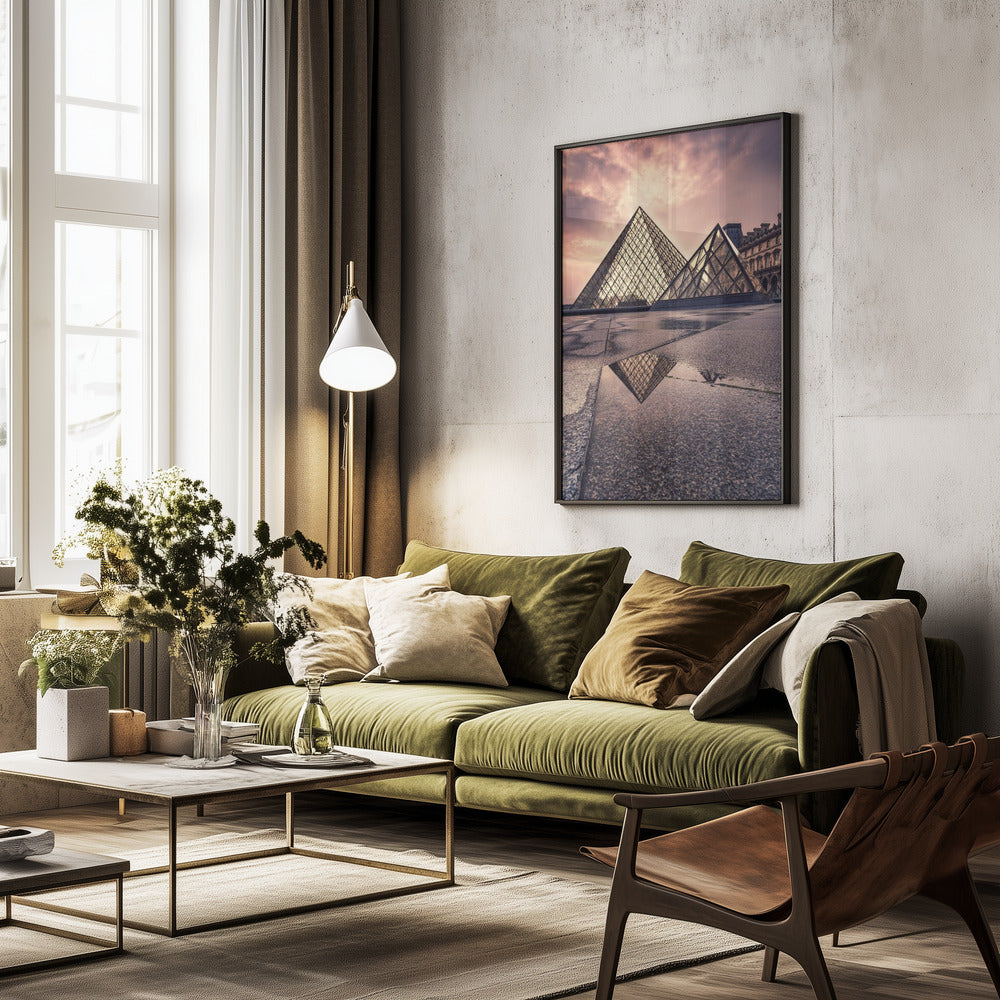 Triangular value - Poster / Art Print - interiör