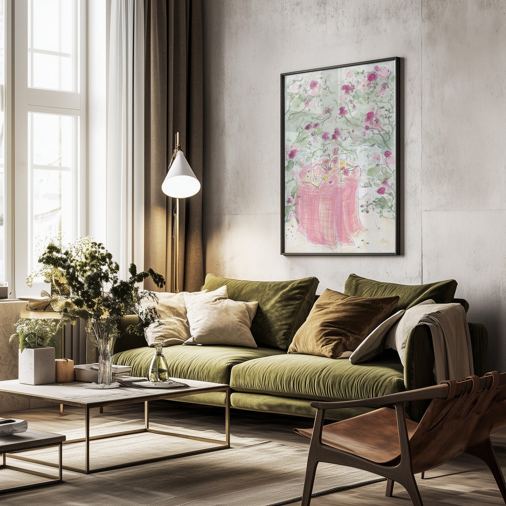 Lemonade Party 70x100 - Poster / Art Print - interiör