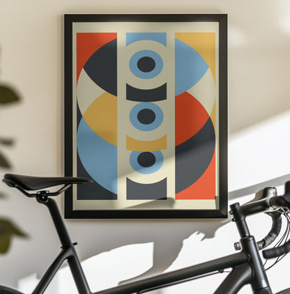 Geometric Pattern - Poster / Art Print - interiör