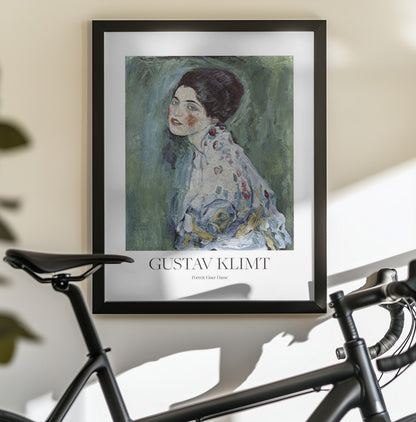 Porträt Einer Dame (1916–1917) Poster - Poster / Art Print - interiör