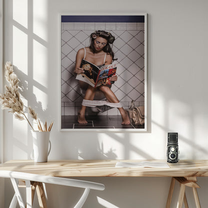 Multitasking - Poster / Art Print - interiör