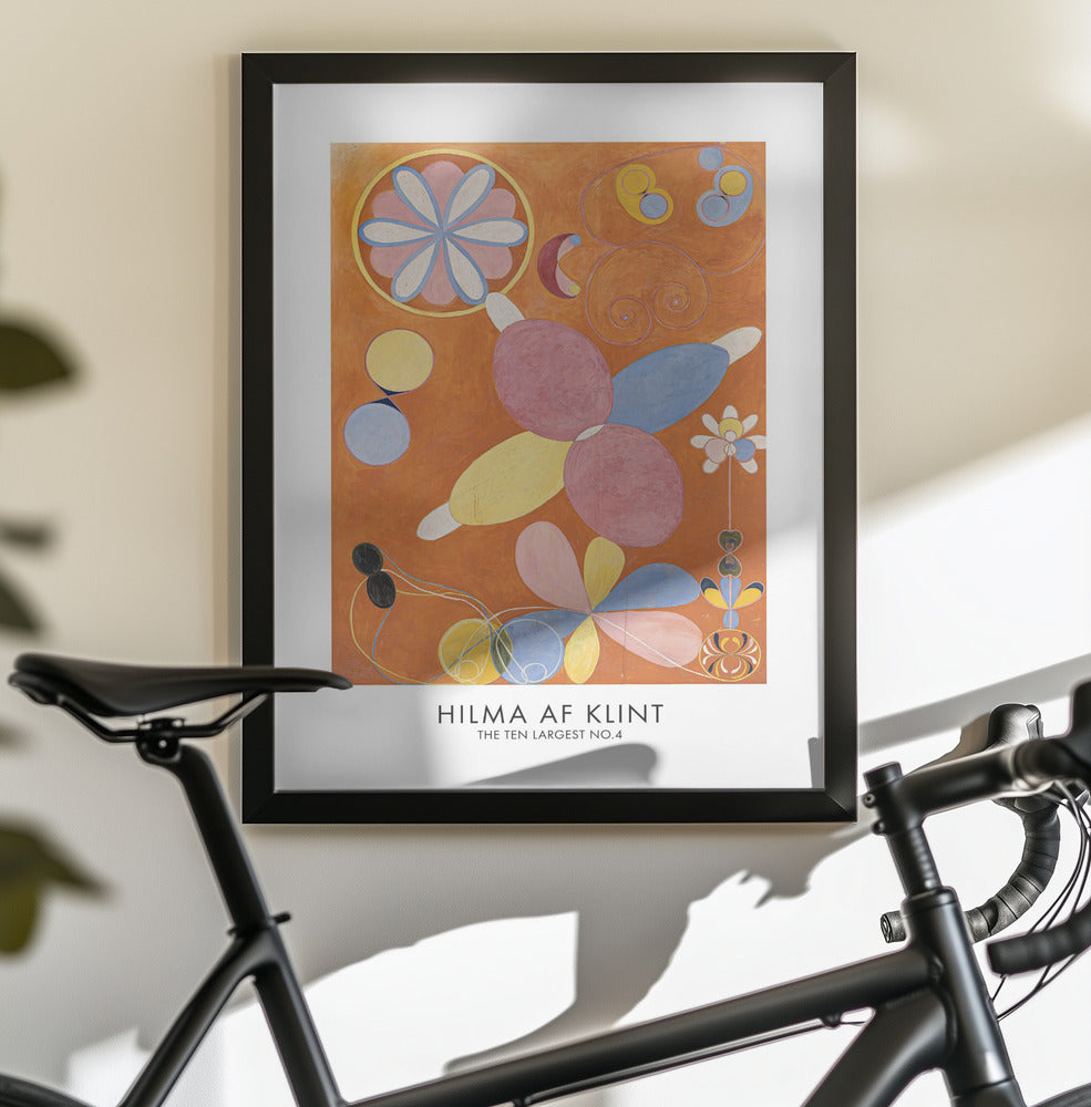 The Ten Largest No.4 Poster - Poster / Art Print - interiör