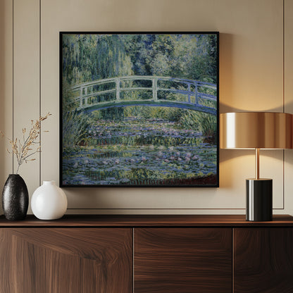 Water Lily Pond - Poster / Art Print - interiör