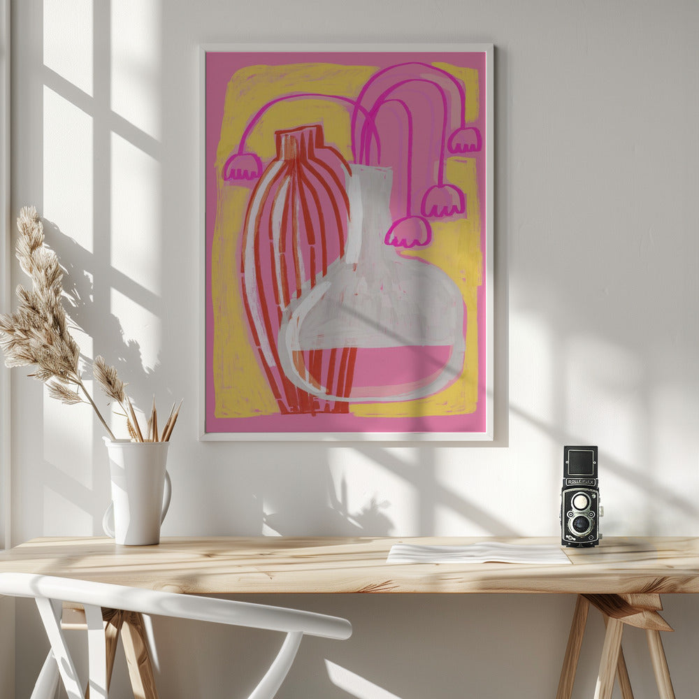 Neonstilllifeno5 - Poster / Art Print - interiör