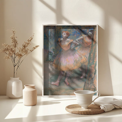 Two Dancers - Poster / Art Print - interiör
