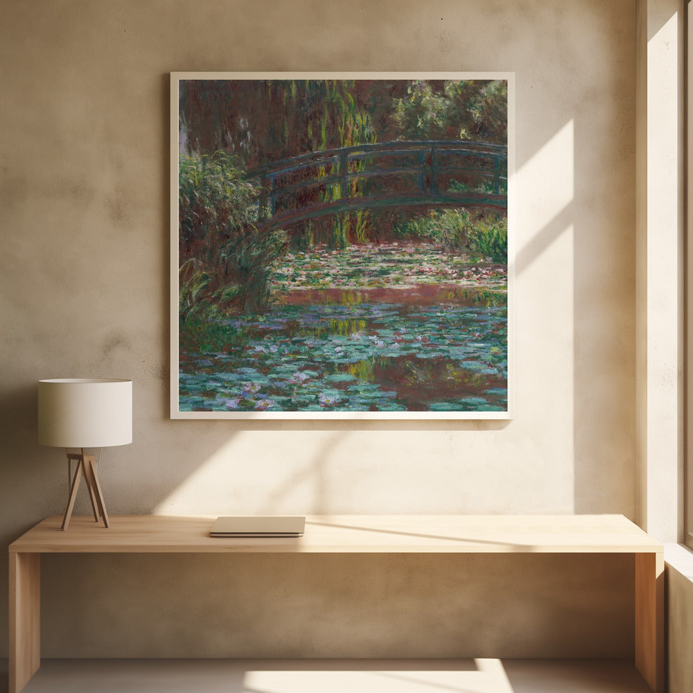 Water Lily Pond - Poster / Art Print - interiör