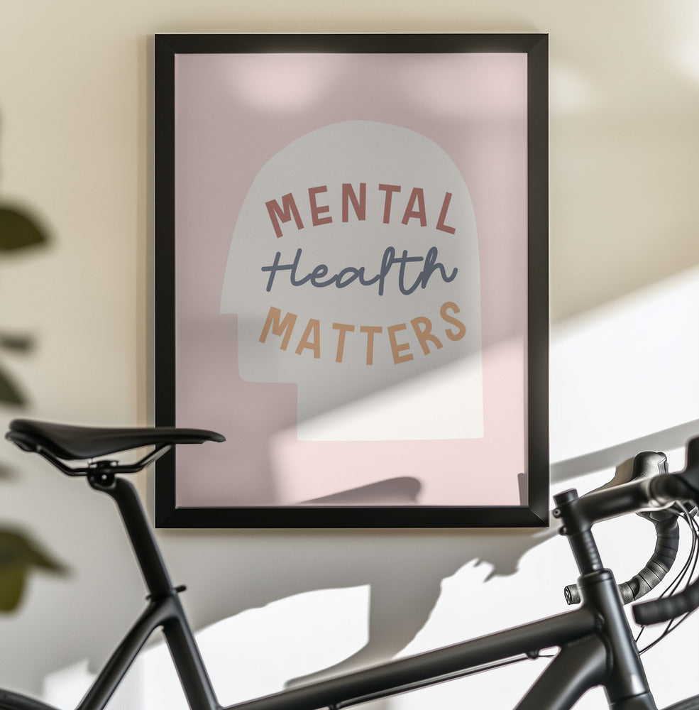 Mentalhealthmatters - Poster / Art Print - interiör