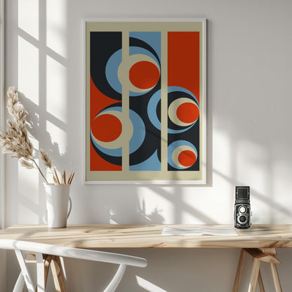 Geometric Patterns #3 - Poster / Art Print - interiör
